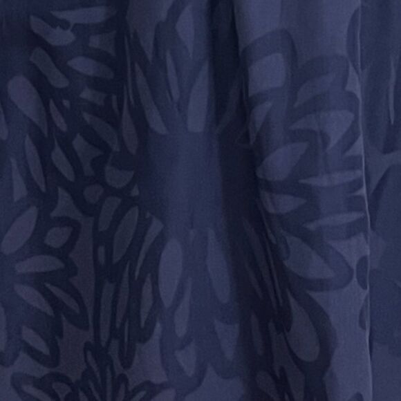 Lilly Pulitzer Navy Blue Ramona Ruffle Halter Mini Dress Size 2 - Picture 7 of 7